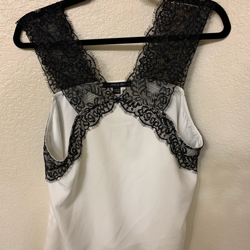 Harlowe and Graham lace tank